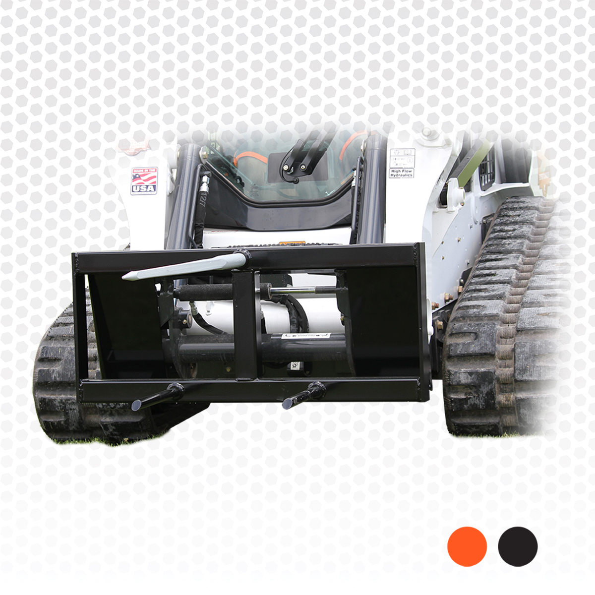 Skid Steer Single Hay Spear
