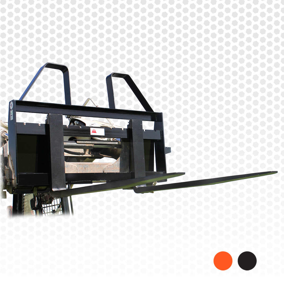 Skid Steer Walk Through Pallet Forks