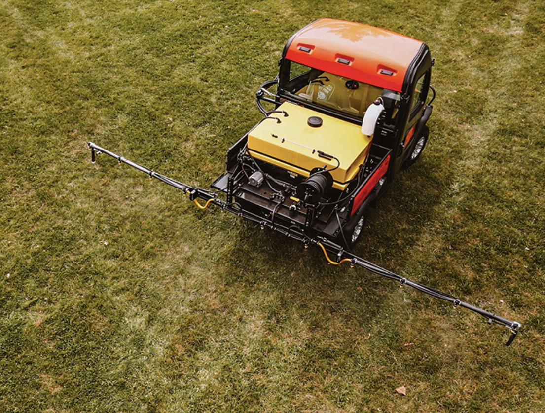 100 Gallon Gas UTV Skid Sprayer(GX Honda Gas Engine, NEW TeeJet - Electronic Control)